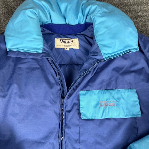Vintage Ditrani Designs Women's Retro Full Zip Puffer Ski Jacket Canada - Picture 2 of 8